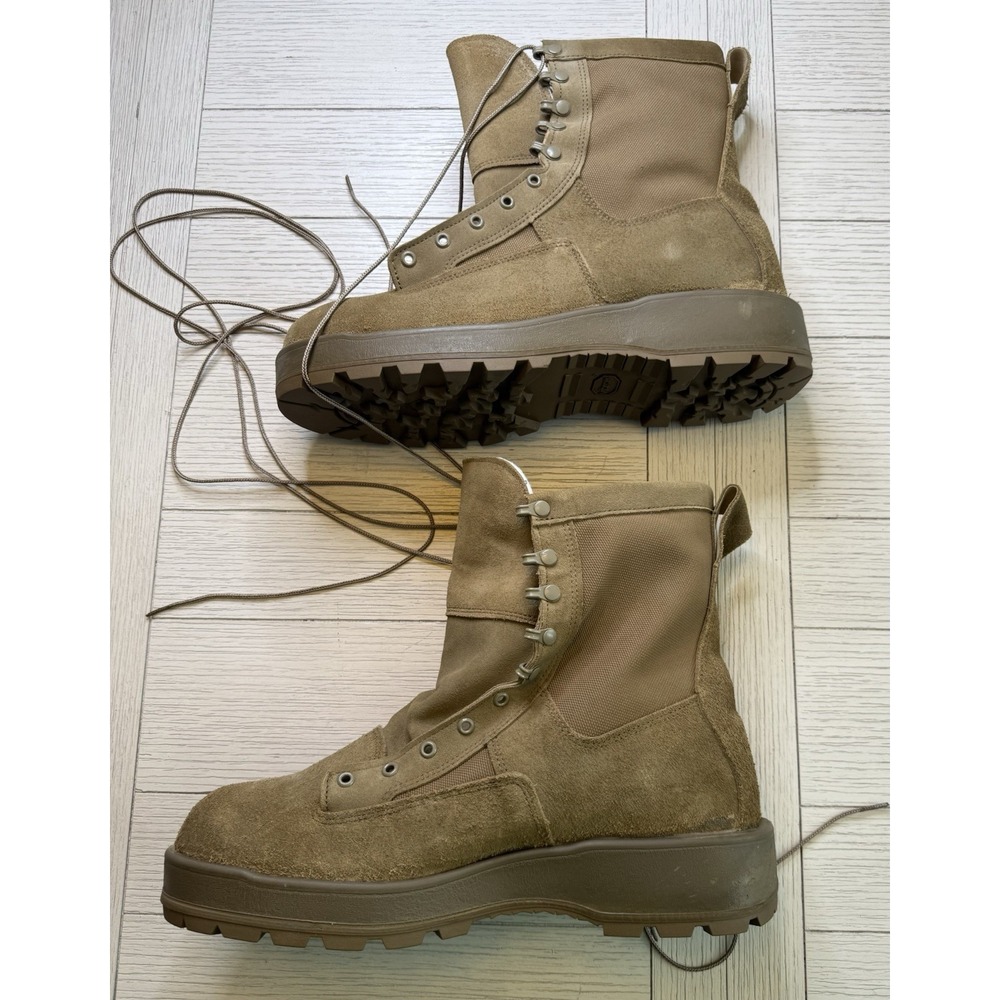 Altama Gortex Combat Boots Tan Men's US 14 R NEW‎ Military Vibram Soles Lace Up